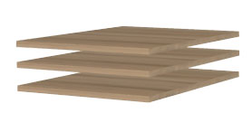 Полка (3шт.) ПЛ-104 