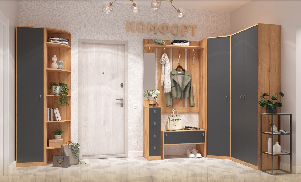 Комфорт Дуб золотистый