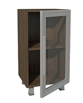 Шкаф витрина В2-2В