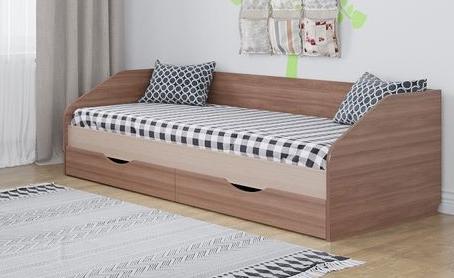Кровать с ящиками Ясень 00-00013179