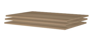 Полка (3шт.) ПЛ-106 