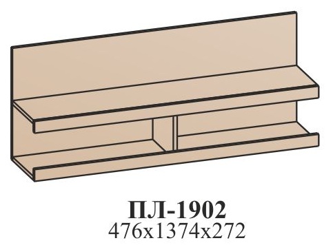 Полка навесная ПЛ-1902