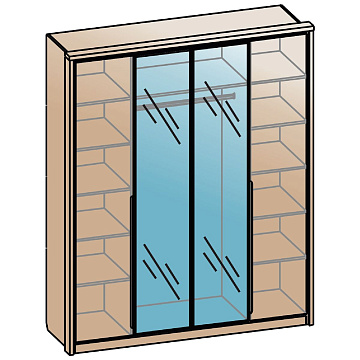 Шкаф для одежды ШК-2006