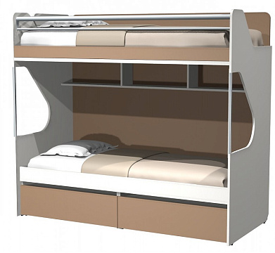 Кровать двухъярусная 3