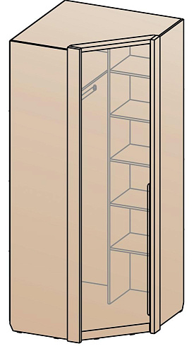 Шкаф для одежды угловой   ШК-2019