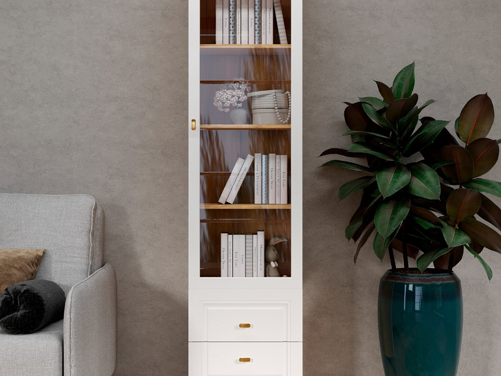 Пенал-витрина   