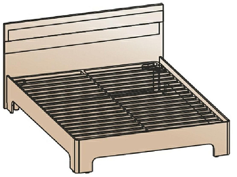 Кровать 160х200 КР-202