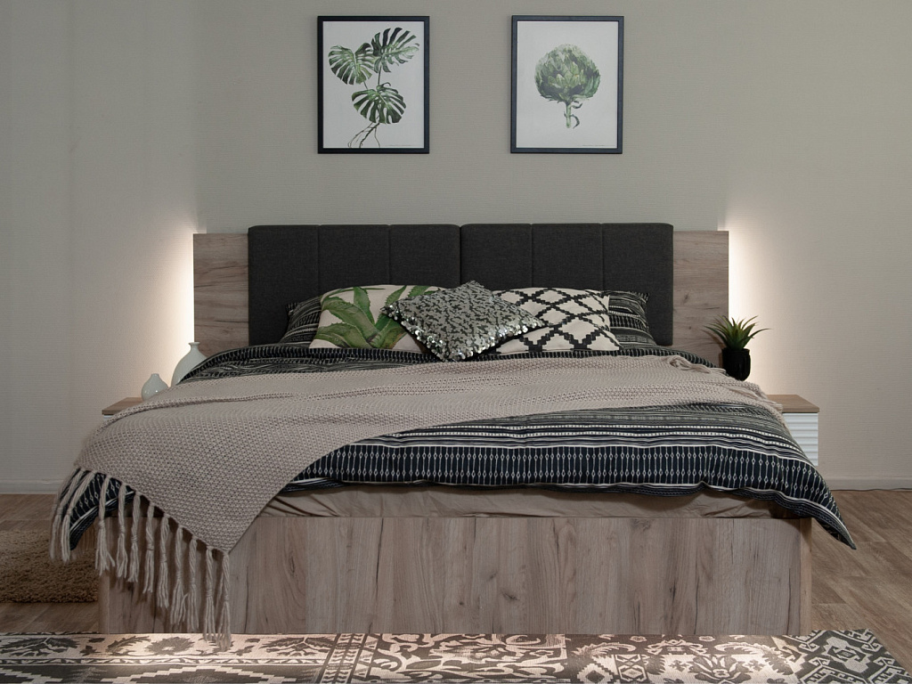 Кровать МИ 180х200 без ламелей   