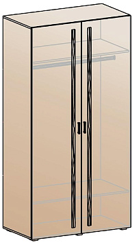 Шкаф для одежды ШК-832