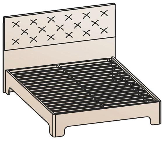 Кровать 160х200   КР-1203