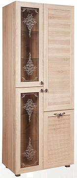 Шкаф с витриной КМК 0424.6