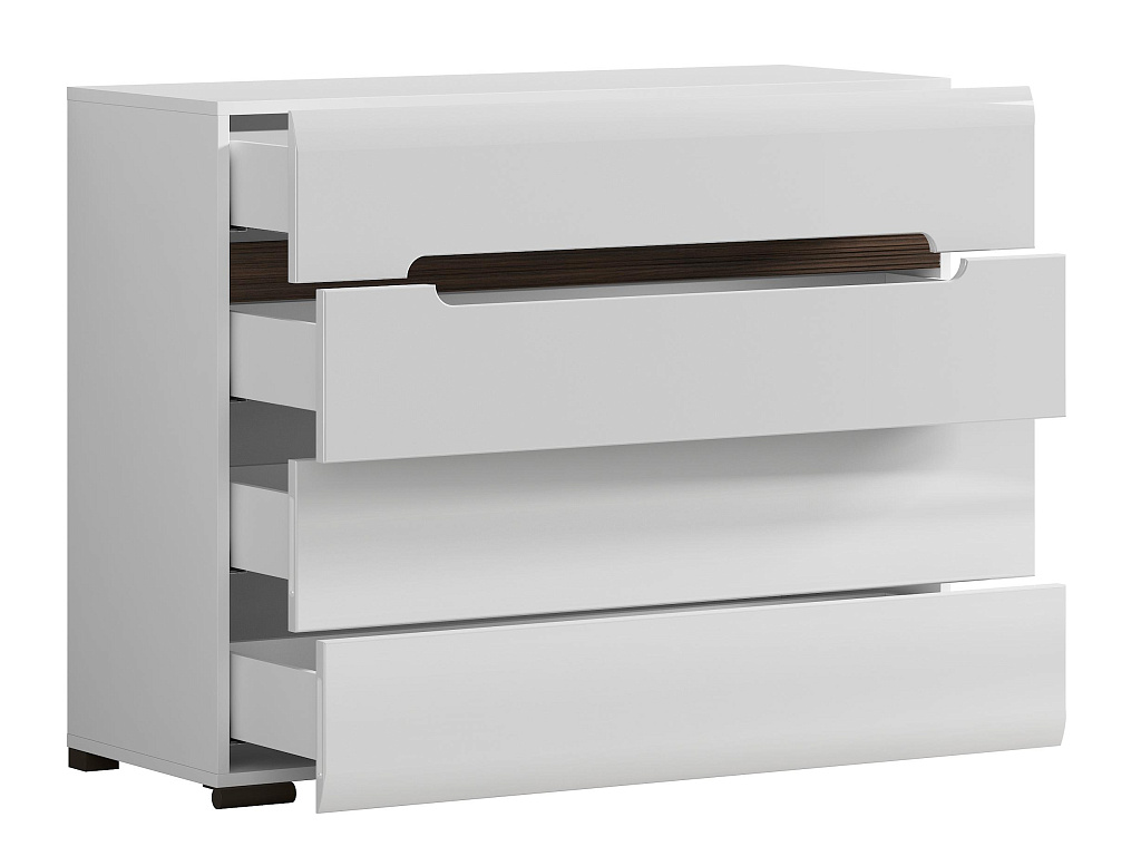 Комод  Azteca Белая KOM4S/8/11