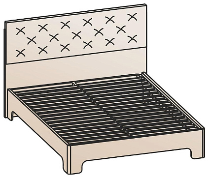 Кровать 180х200 КР-1204