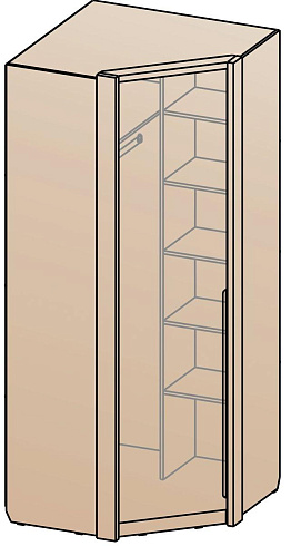 Шкаф для одежды угловой   ШК-2019