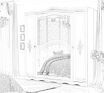 Шкаф для одежды КМК 0379.1