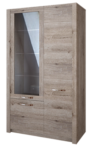 Шкаф с витриной   1785