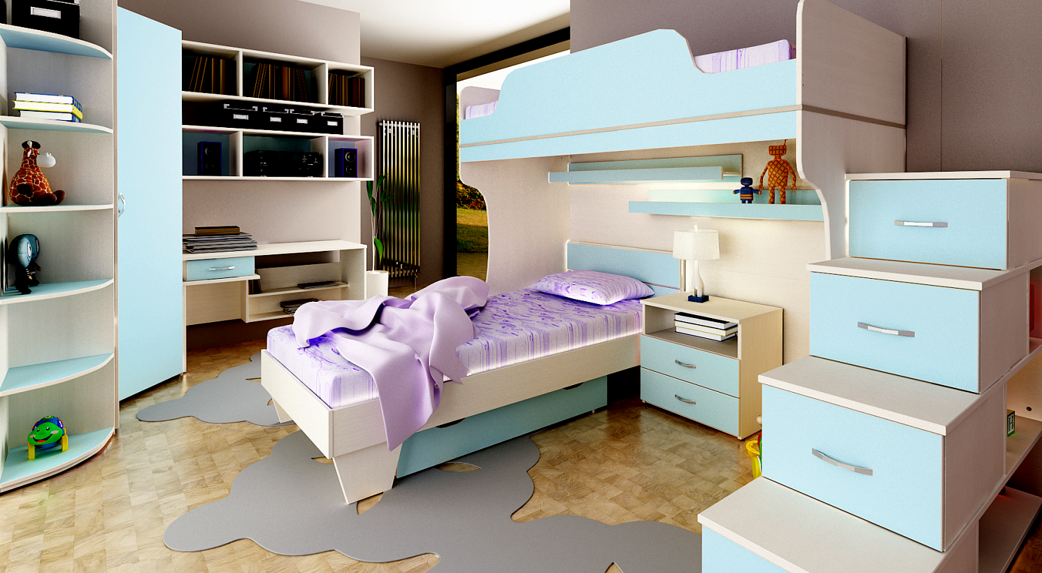 Слимпи Голубой