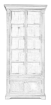 Шкаф комбинированный ГМ 5933