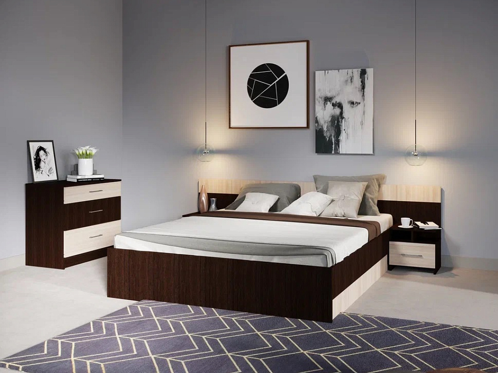 Кровать 160 с основанием    