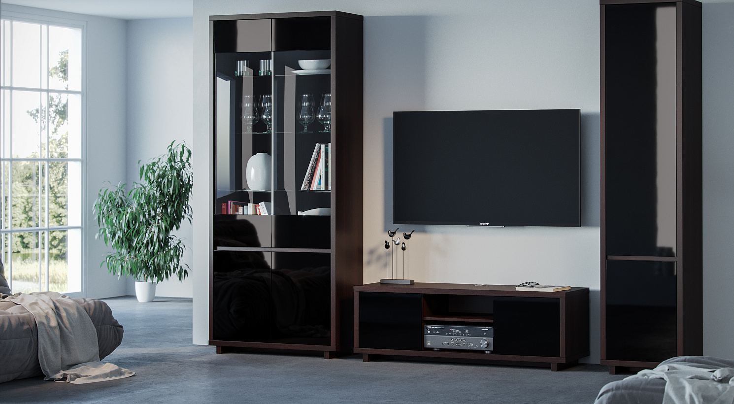 Аспен Черный/дуб ферарра