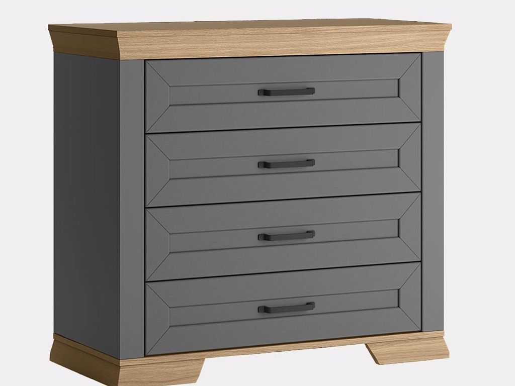 Комод  Marselle Дымчатый алмаз KOM4S