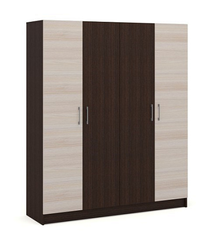 Распашной шкаф 4дв без зеркал    