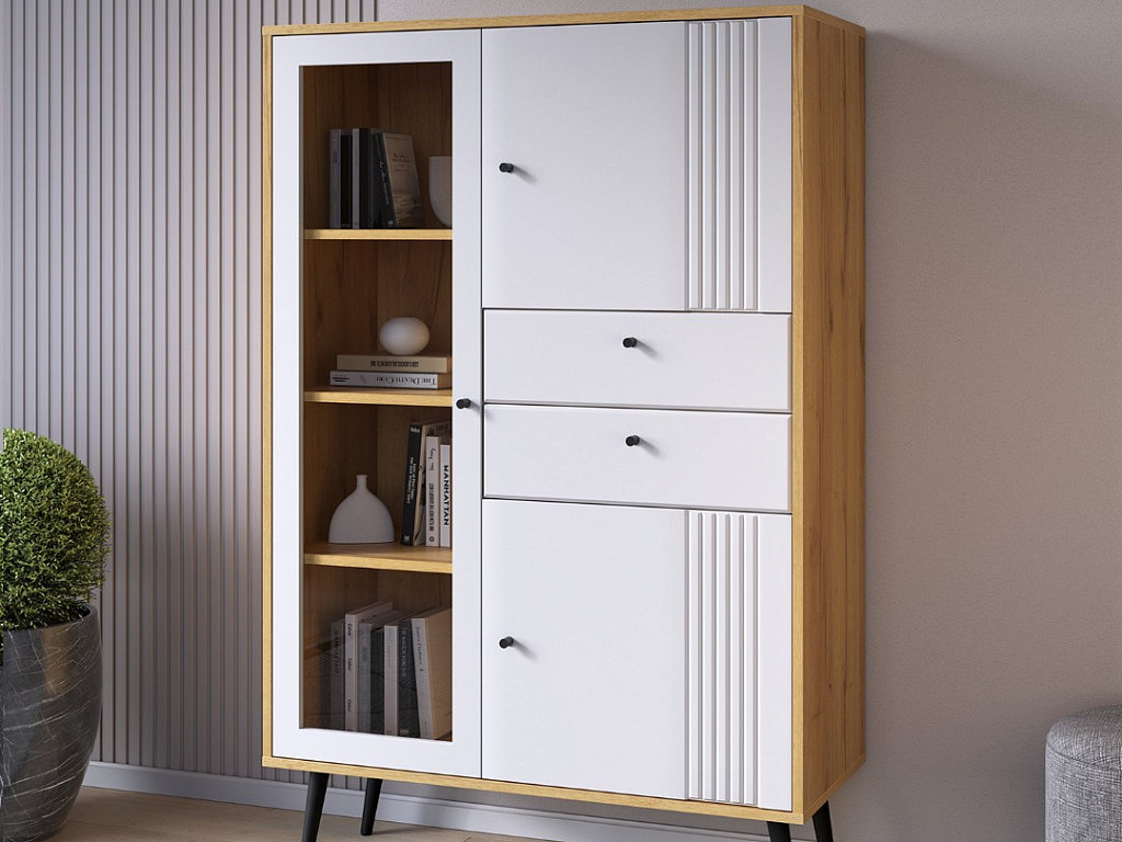 Пенал низкий (1 стекл)   