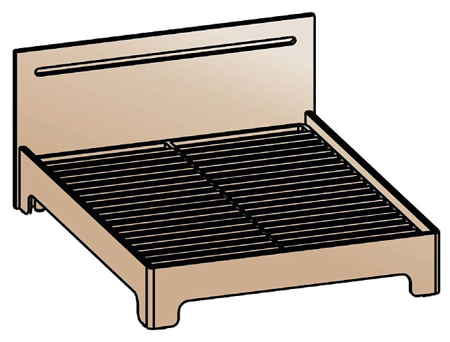 Кровать 160х200   КР-2003