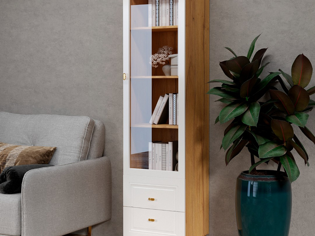 Пенал-витрина   