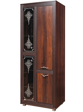 Шкаф с витриной КМК 0424.6-01