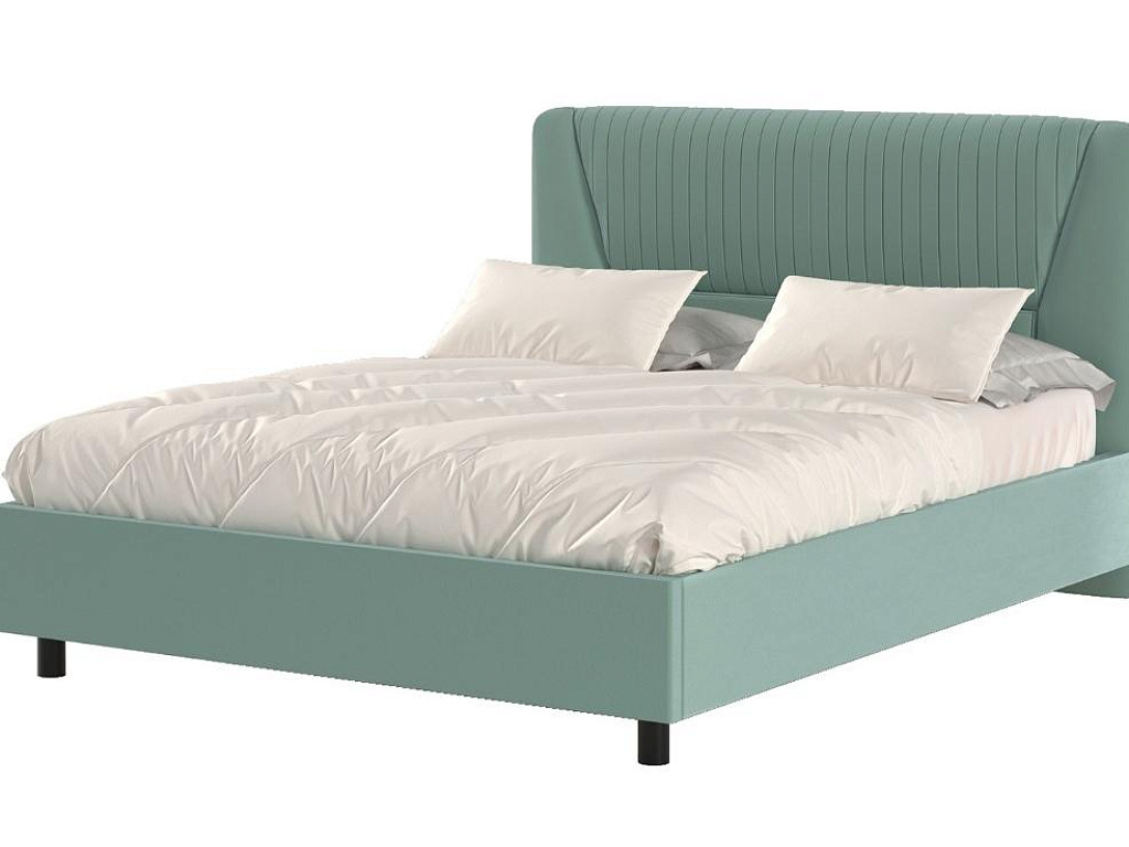 Кровать 11М2 с подъемным механизмом 1800 Микровелюр Mineral   