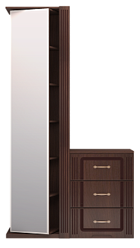 Вешалка поворотная с комодом 29