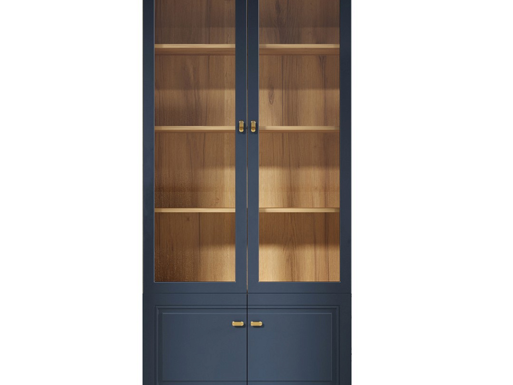 Пенал-витрина 2-дв   