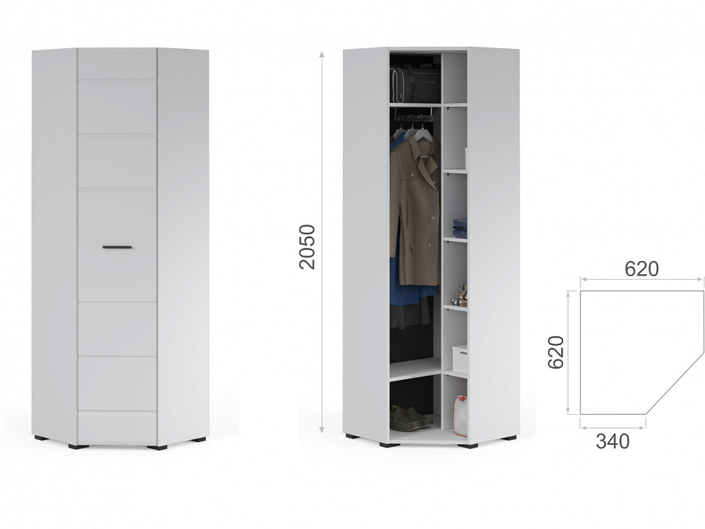 Угловой шкаф   