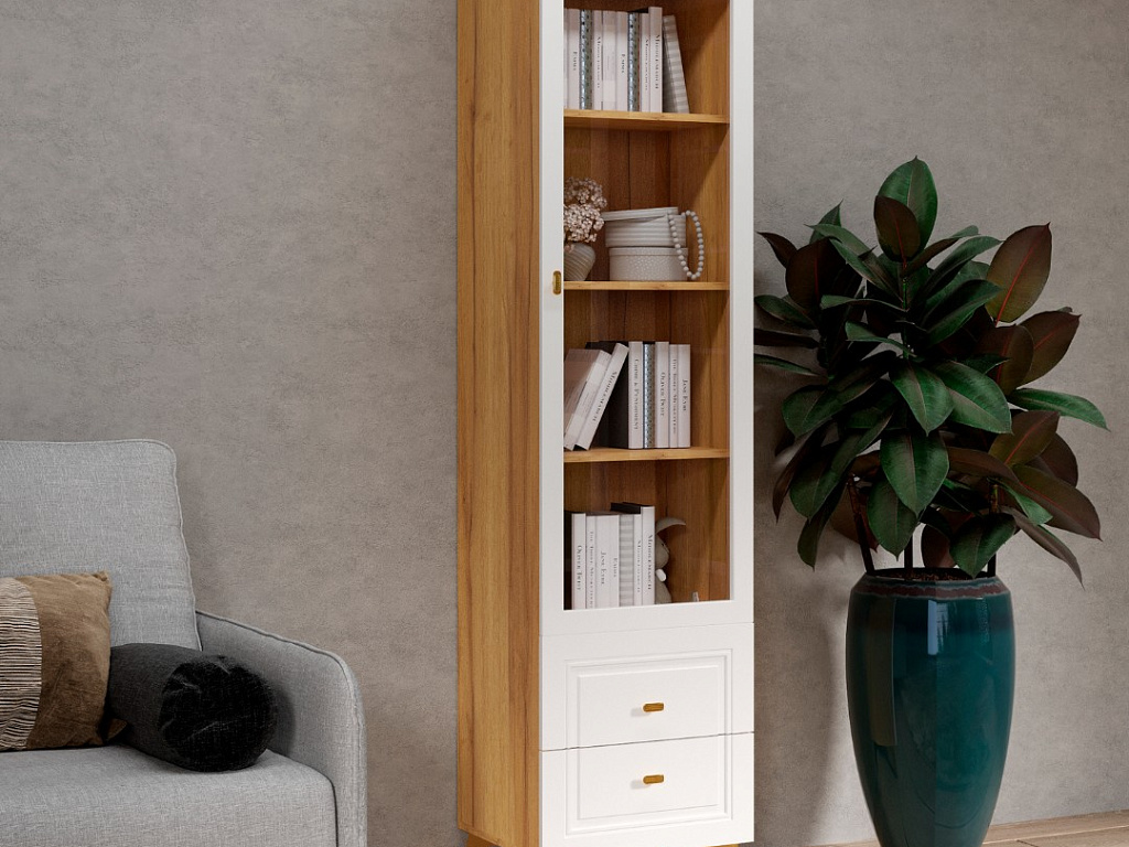 Пенал-витрина   