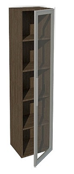 Шкаф витрина В5-1В