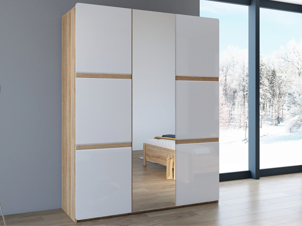 Распашной шкаф 3дв   