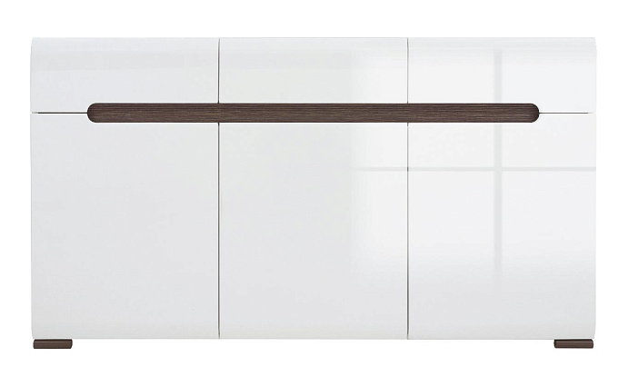 Тумба  Azteca Белая KOM3D3S/8/15