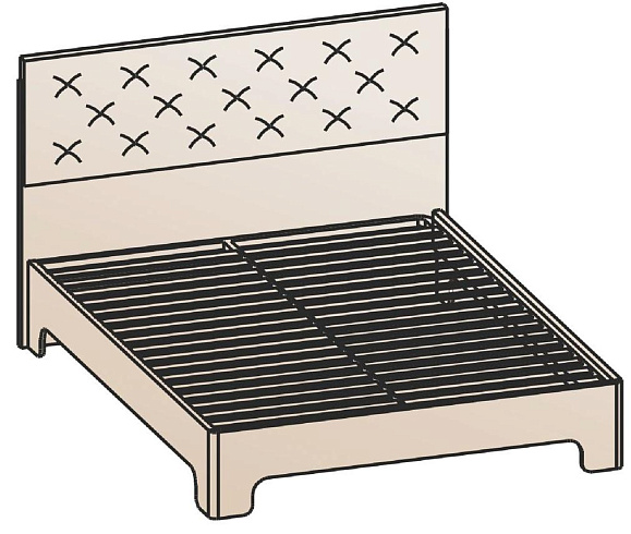 Кровать 140х200   КР-1202