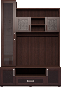 Шкаф стеллаж комбинированный аргентина 14