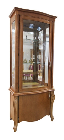 Шкаф с витриной   ММ-257-01