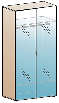 Шкаф для одежды ШК-833