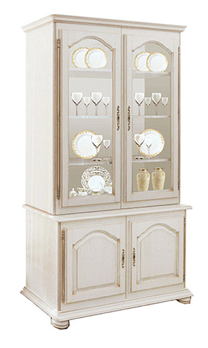 Шкаф с витриной   ММ-126-11