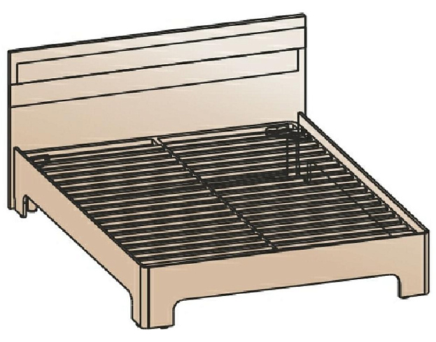 Кровать 140х200   КР-206