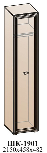 Шкаф для белья   ШК-1901