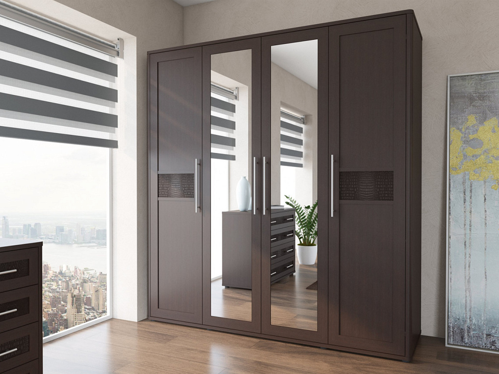 Распашной шкаф 4дв   