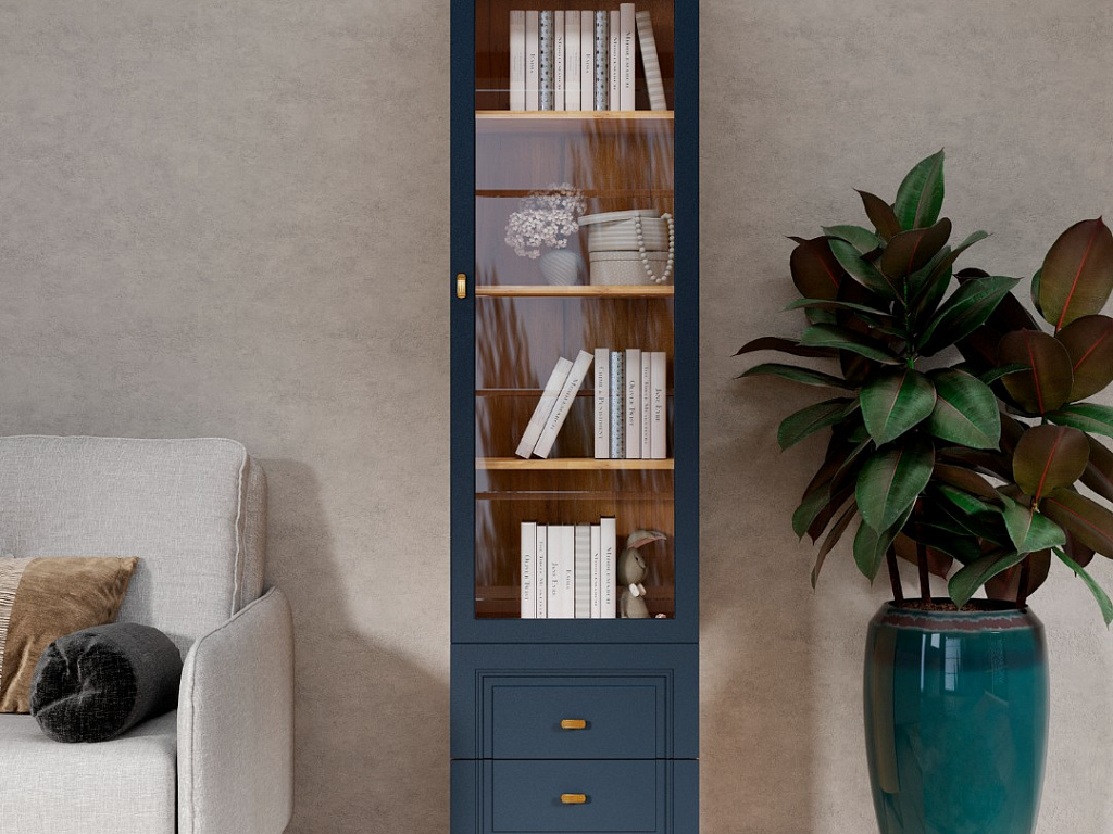 Пенал-витрина   