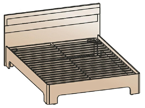 Кровать 140х200 КР-201  