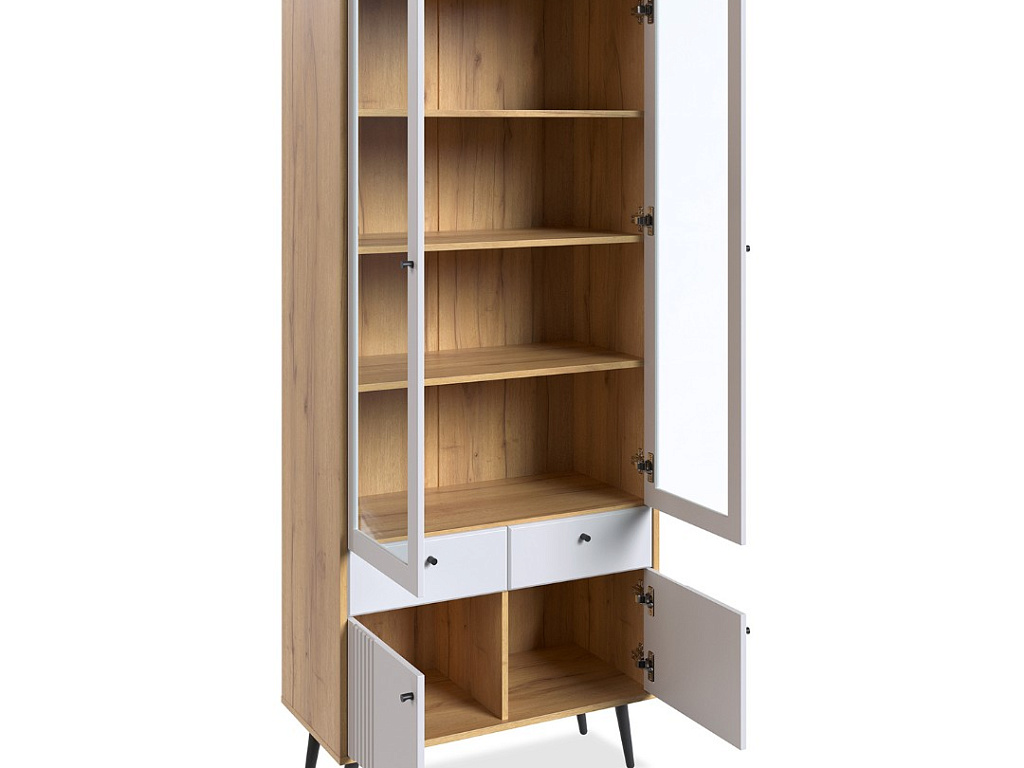 Пенал-витрина 2-дв   