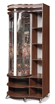 Шкаф с витриной (правый) КМК 0365.3